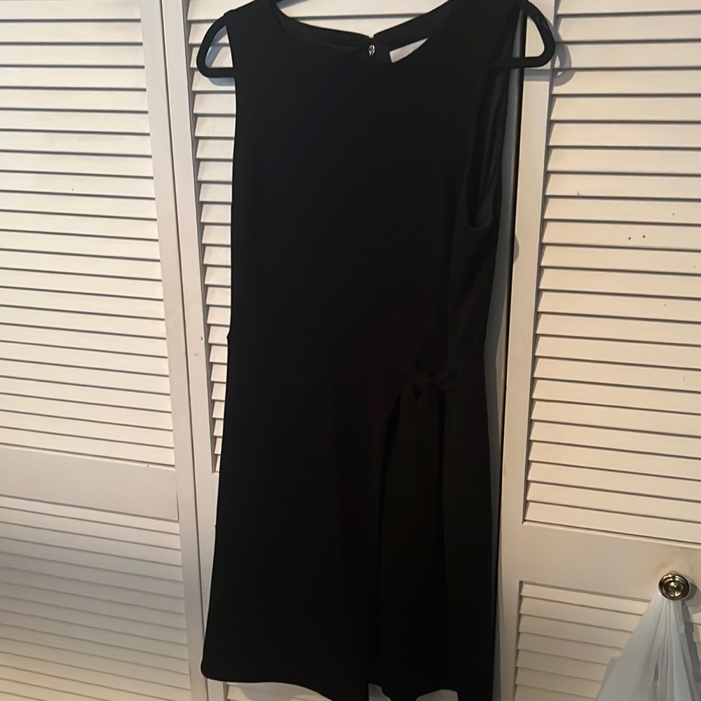 Ann Taylor Loft LDB faux wrap wrinkle free dress
